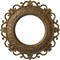 Ekena Millwork Orrington Ceiling Medallion (Canopies up to 6 5/8"), 13 1/4"OD x 6 5/8"ID x 1 1/8"P, Rubbed Bronze CM13ORRZS - alternate 1